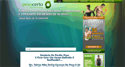 Desktop Screenshot of pesocerto.pt